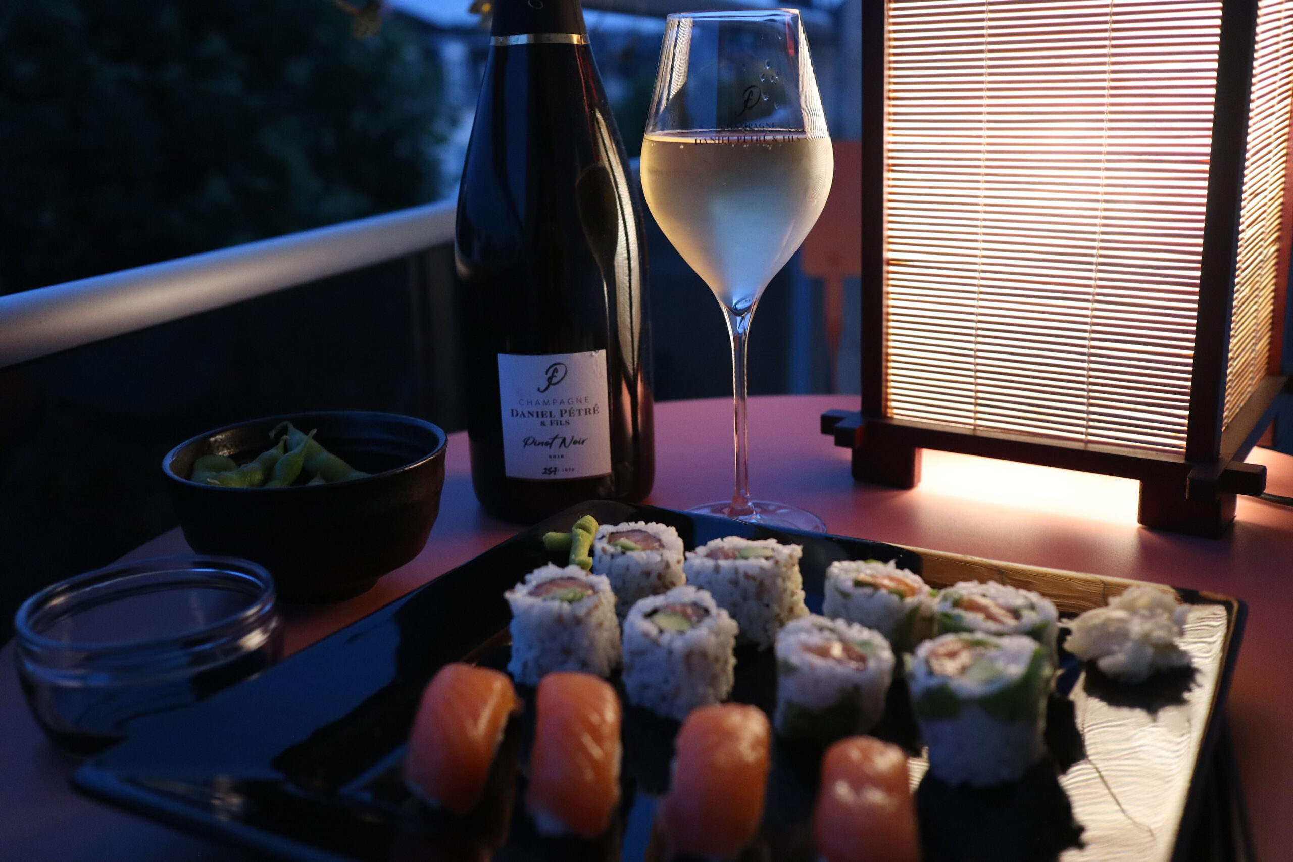 Sushis et Champagne